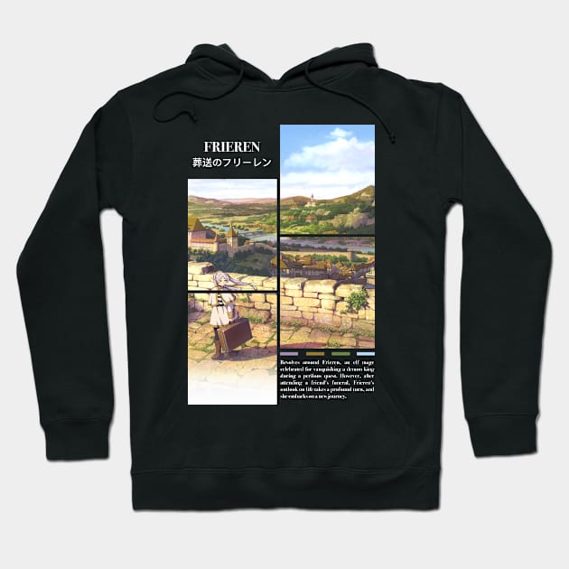 Frieren | Album Cover Hoodie by InalZ
